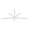 Ekena Millwork Davenport Architectural Grade PVC Gable Bracket, 108"W x 40 1/2"H x 4"D x 4"F, 9/12 Pitch GBP108X41X0404DAV00 - alternate 5